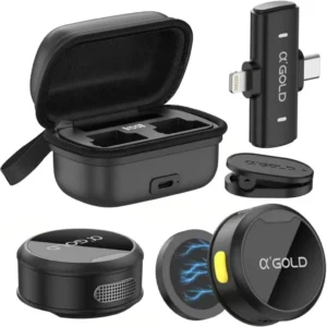 Kit 2 Microfones de Lapela aGold Vale a Pena em 2026?