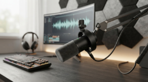 FIFINE Microfone dinâmico, microfone para PC é bom?