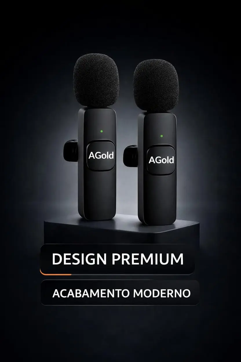 Microfone Lapela USB-C Duplo Vale a Pena em 2026?