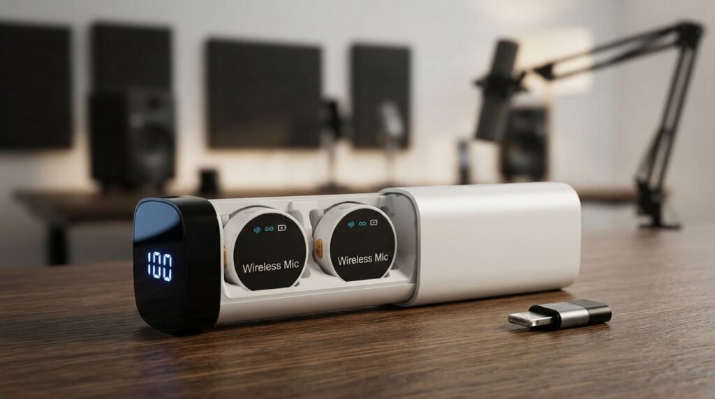 QBuen microfone de Lapela Sem Fio é Bom? Meu Teste Sincero