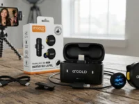 Microfone de Lapela sem Fio Bluetooth PRO