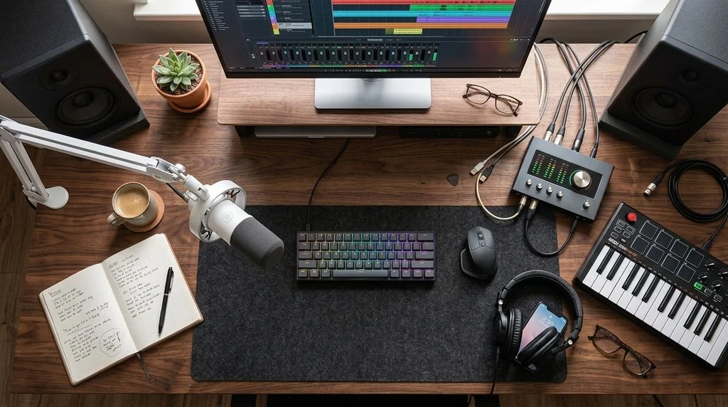 Fifine K688 Branco Home Studio