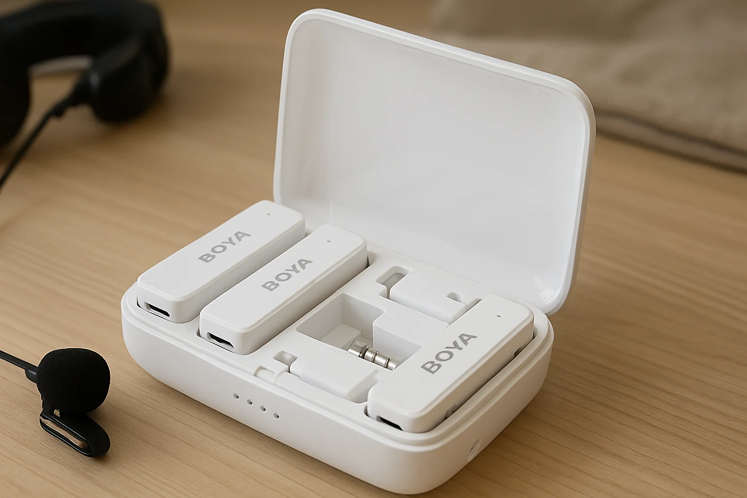 Microfone de lapela sem fio BOYALINK